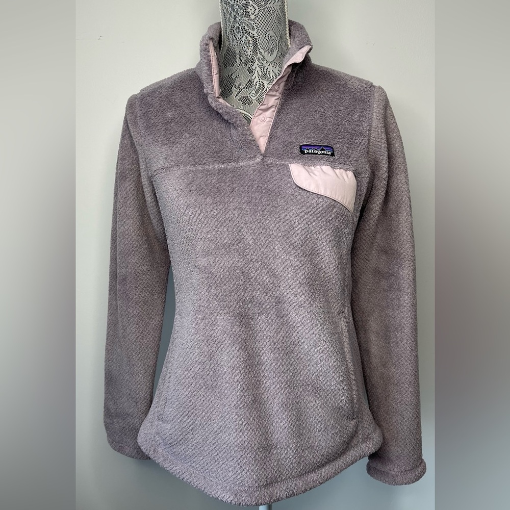Patagonia Lilac Fleece Pullover